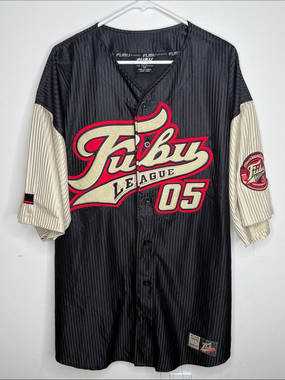Vintage FUBU 05 Baseball Jersey y2k fubu